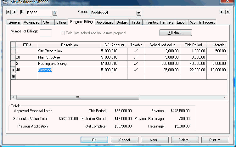progress billing invoice progress billing invoice