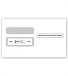 W-2 Double-Window Envelopes, Gummed