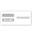 W-2 Double-Window Envelopes, Self-Seal