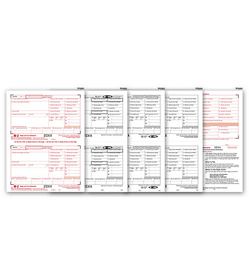 W-2 Set, 8-Part - Laser