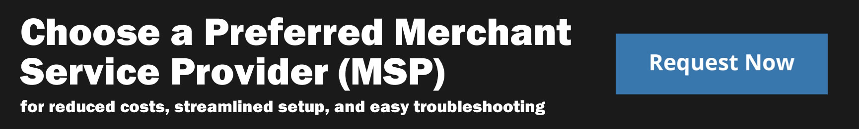 Choose a Preferred MSP