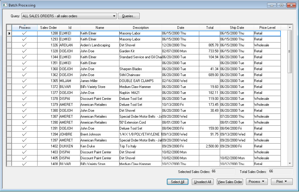 Batch Billing Accounting Software - EBMS