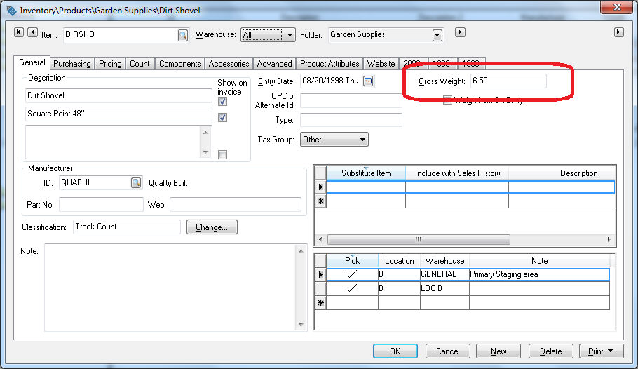 How do you calculate total weight of a shipment?